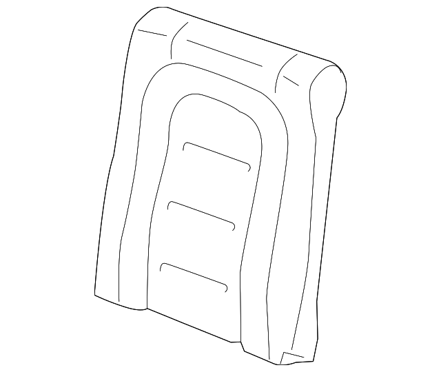 Seat Back Cover - Ford (GD9Z-5466601-UB)