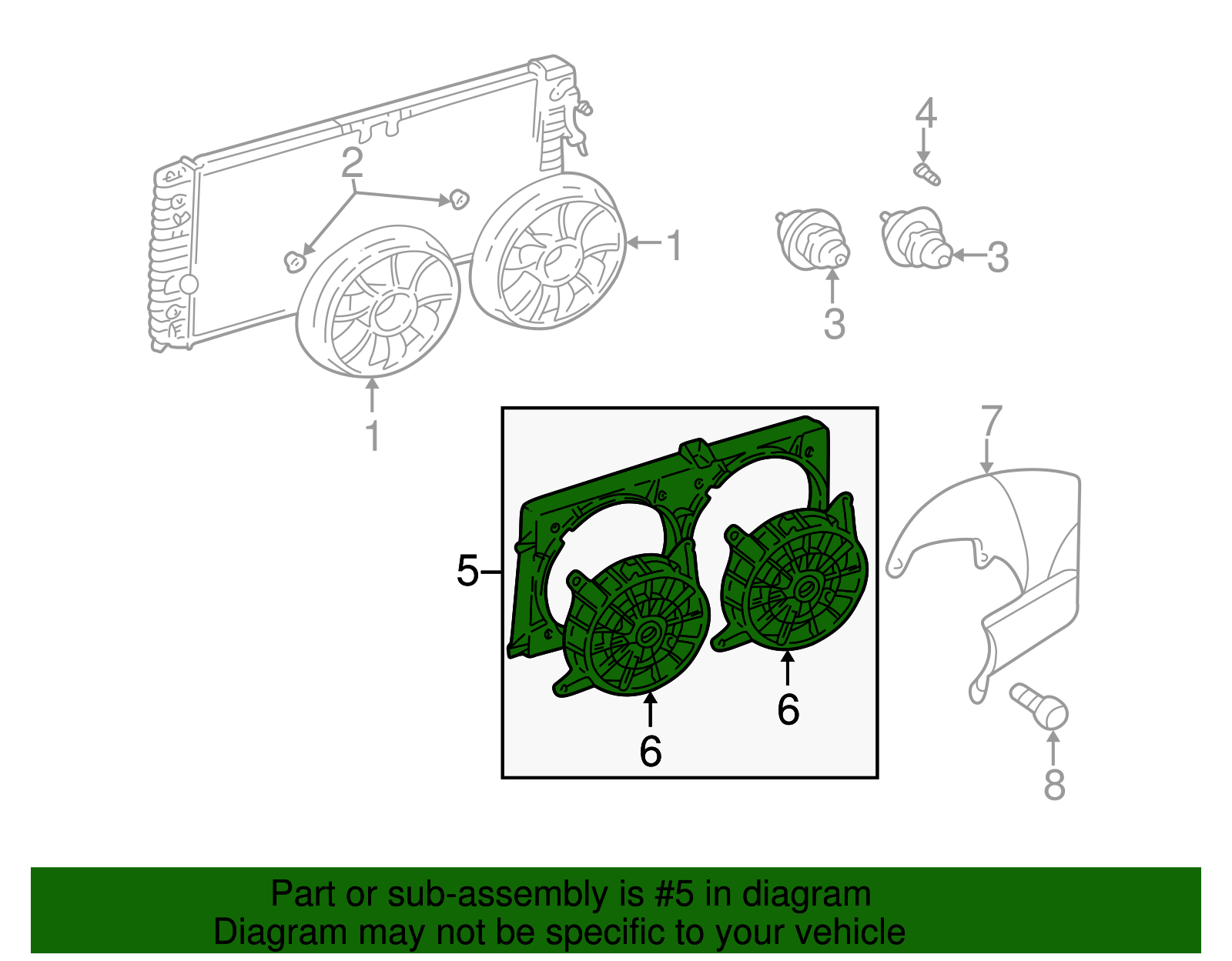 F (S)Shroud Kit - GM (88986470)