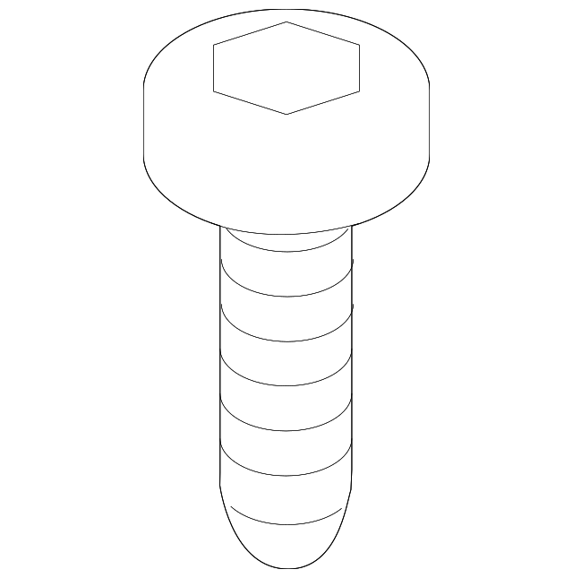 Genuine BMW 07119904524 Power Steering Pump Reservoir Bolt FREE Shipping on Most Orders