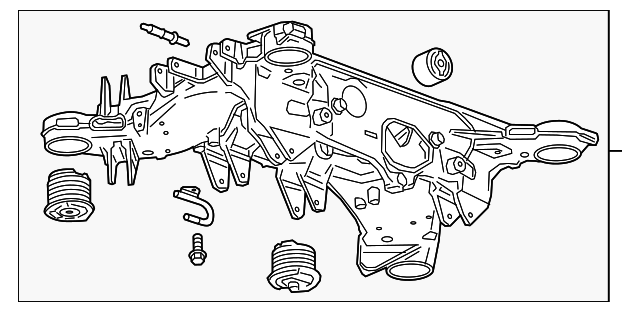Rear Suspension Cradle - GM (84154088)