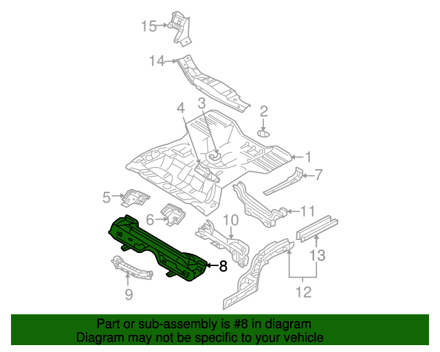 MR186338 - Door Weather-Strip 1997-2004 Mitsubishi | Mitsubishi  