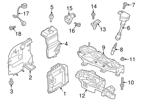 Engine Parts for 2016 Ford Fiesta | Online Ford Parts Catalog