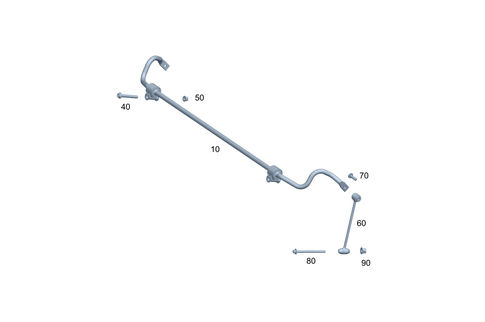 Torsion Bar, Rear for 2021 Mercedes-Benz E 53 AMG® | Mercedes-Benz USA ...