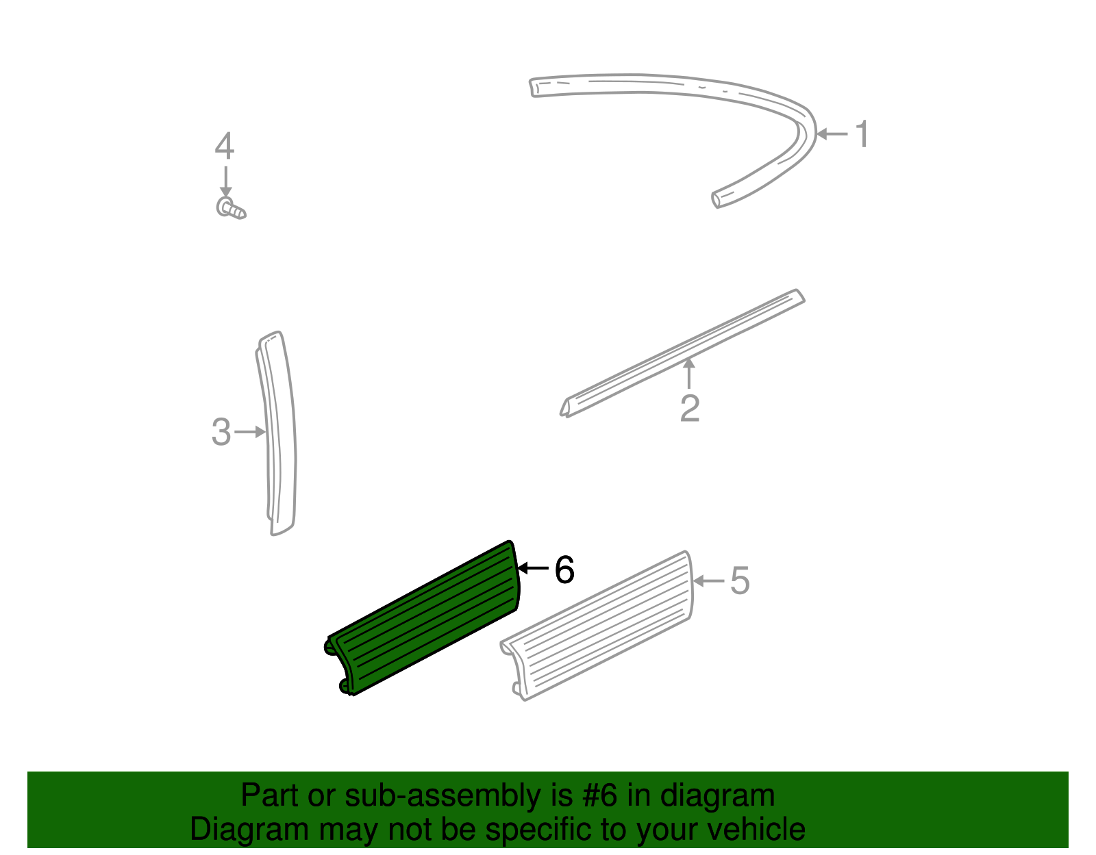 Molding - GM (88898963)