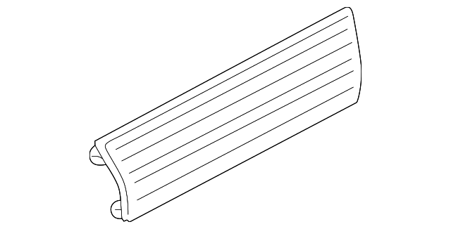 Molding, Rear S/D Center - GM (88898964)