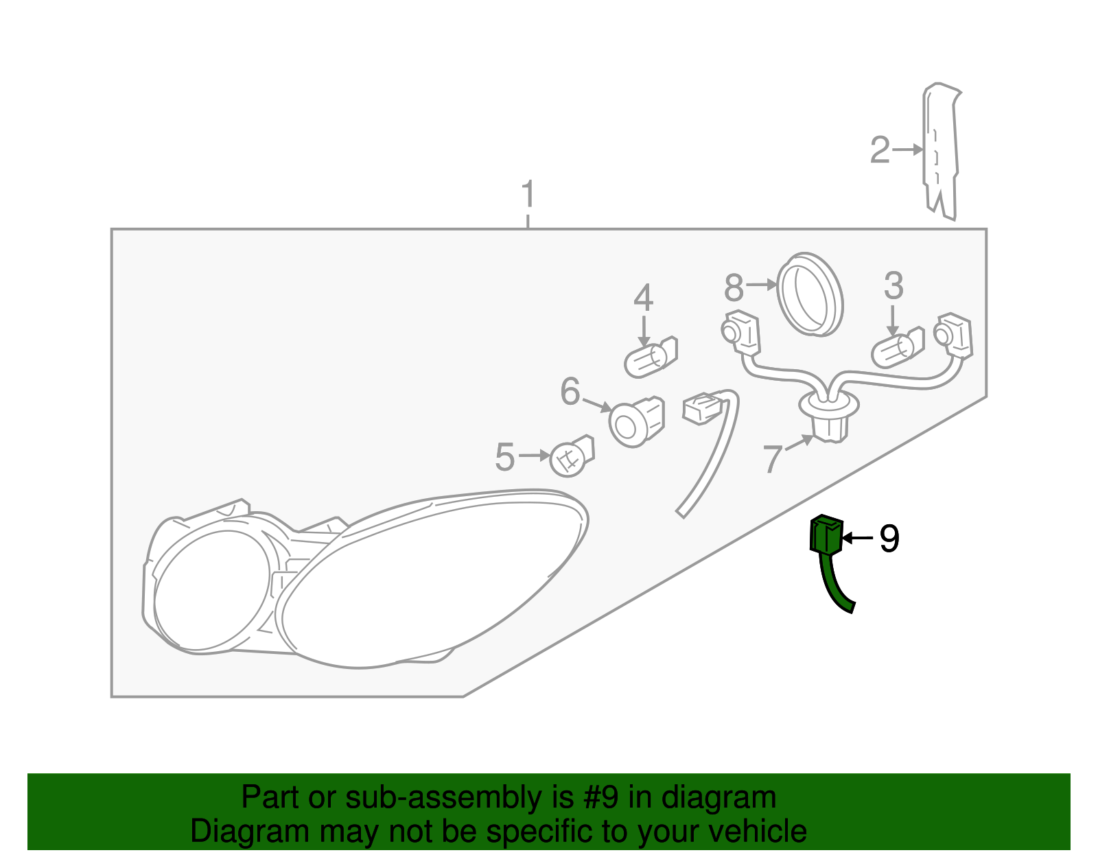 Headlamp Wiring Harness (25796209)