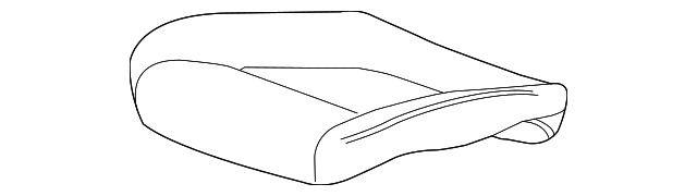 Medium Titanium Driver Seat Cushion Cover - GM (95078066)