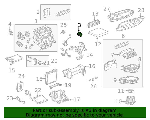 20202023 GM Air Inlet Valve Actuator 42677687