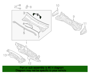 98630-3J000 - Washer Nozzle 2009-2021 Kia | Kia.Parts Store