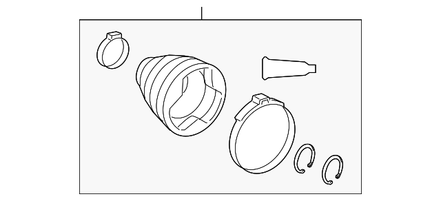 Inner Boot - Toyota (04437-01010)