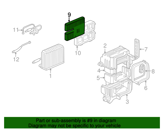 19982002 Honda Accord Element, Filter 80291S84A01 Majestic Honda