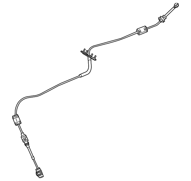20062009 Ford OEM Shift Control Cable 6E5Z7E395E Ford Parts Center