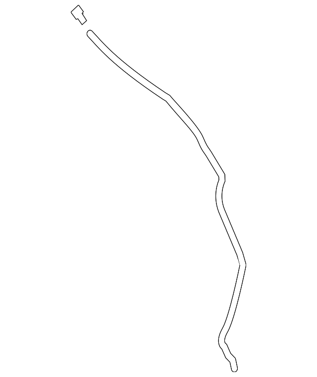Rear Hose - Buick (25755065)