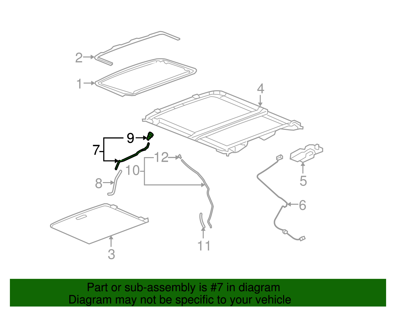 Front Hose - Buick (25755063)