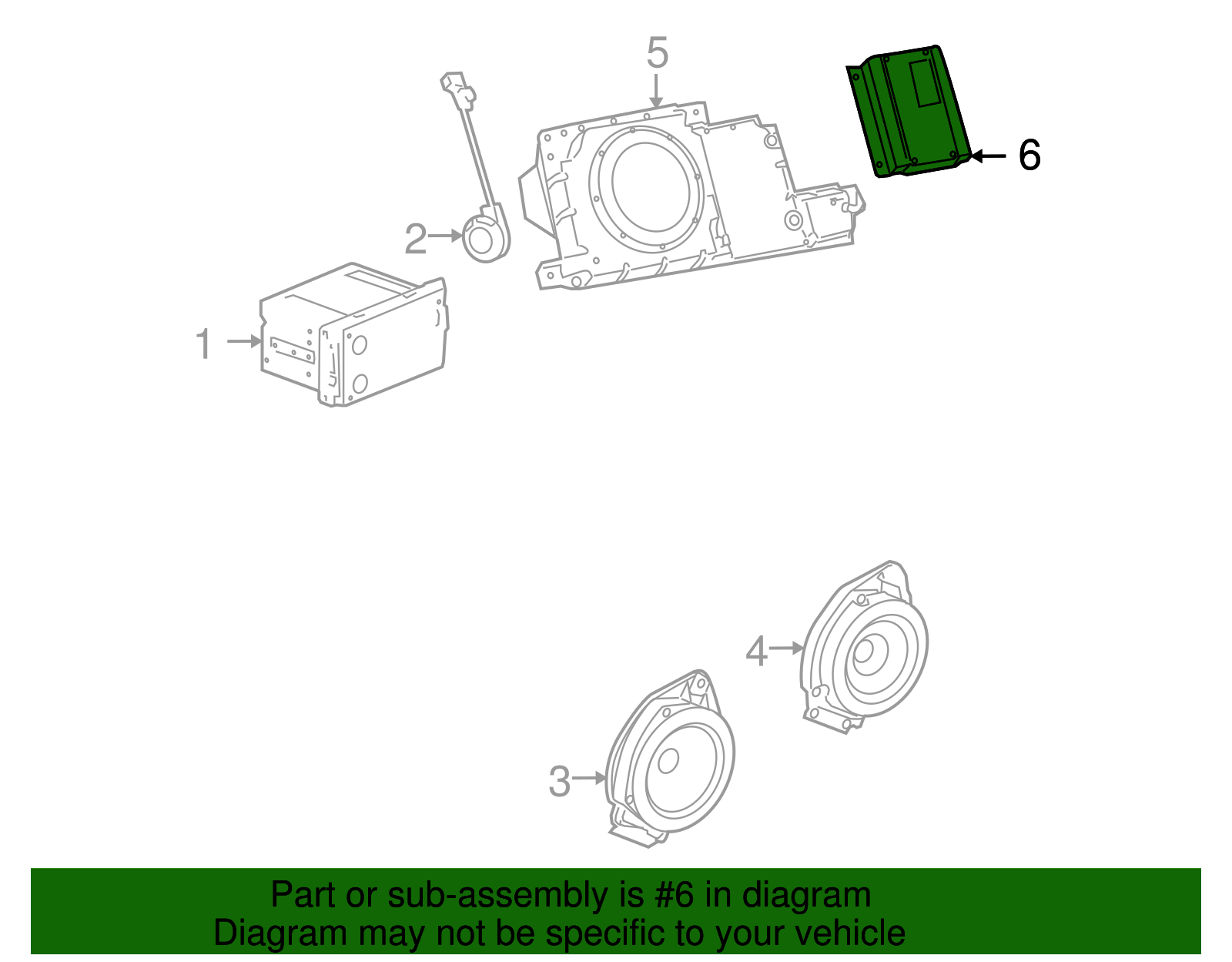 Amplifier, Rdo Spkr (15851584)
