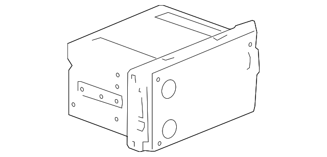 Radio Assembly-AM/FM Stereo & Audio Disc Plyr - GM (25896526)