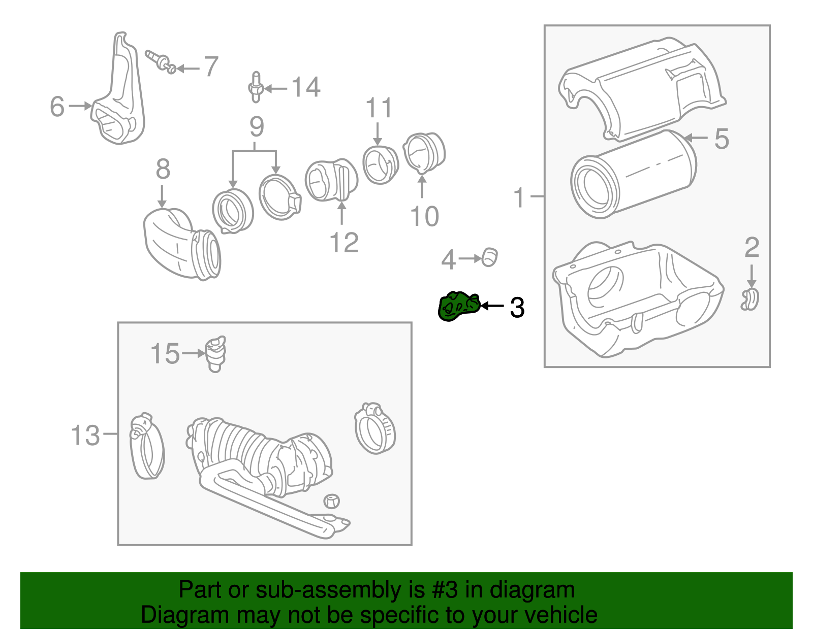 Air Cleaner Bracket - GM (93441804)