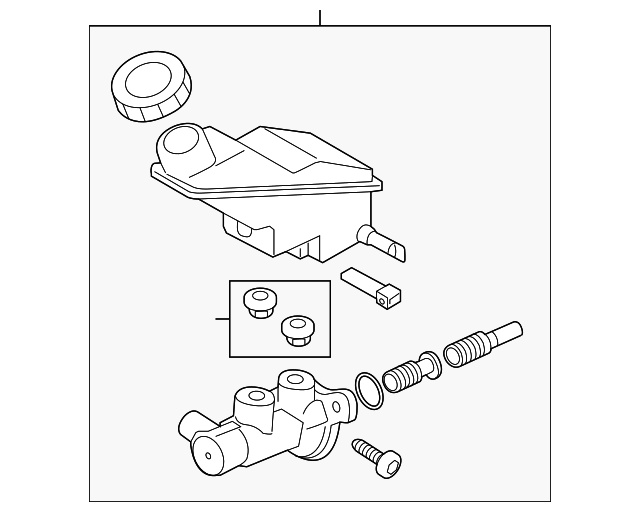 20192020 Hyundai Santa Fe Master Cylinder 58510S1070 OEM Parts Online