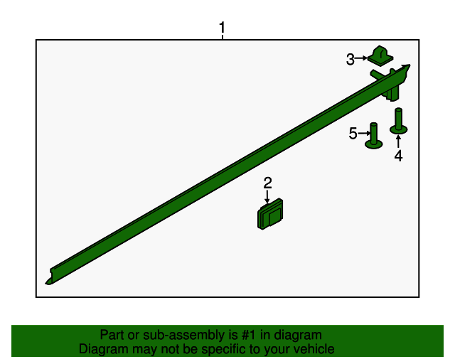 87752C6000 Rocker Molding 20162020 Kia Sorento Kia.Parts Store
