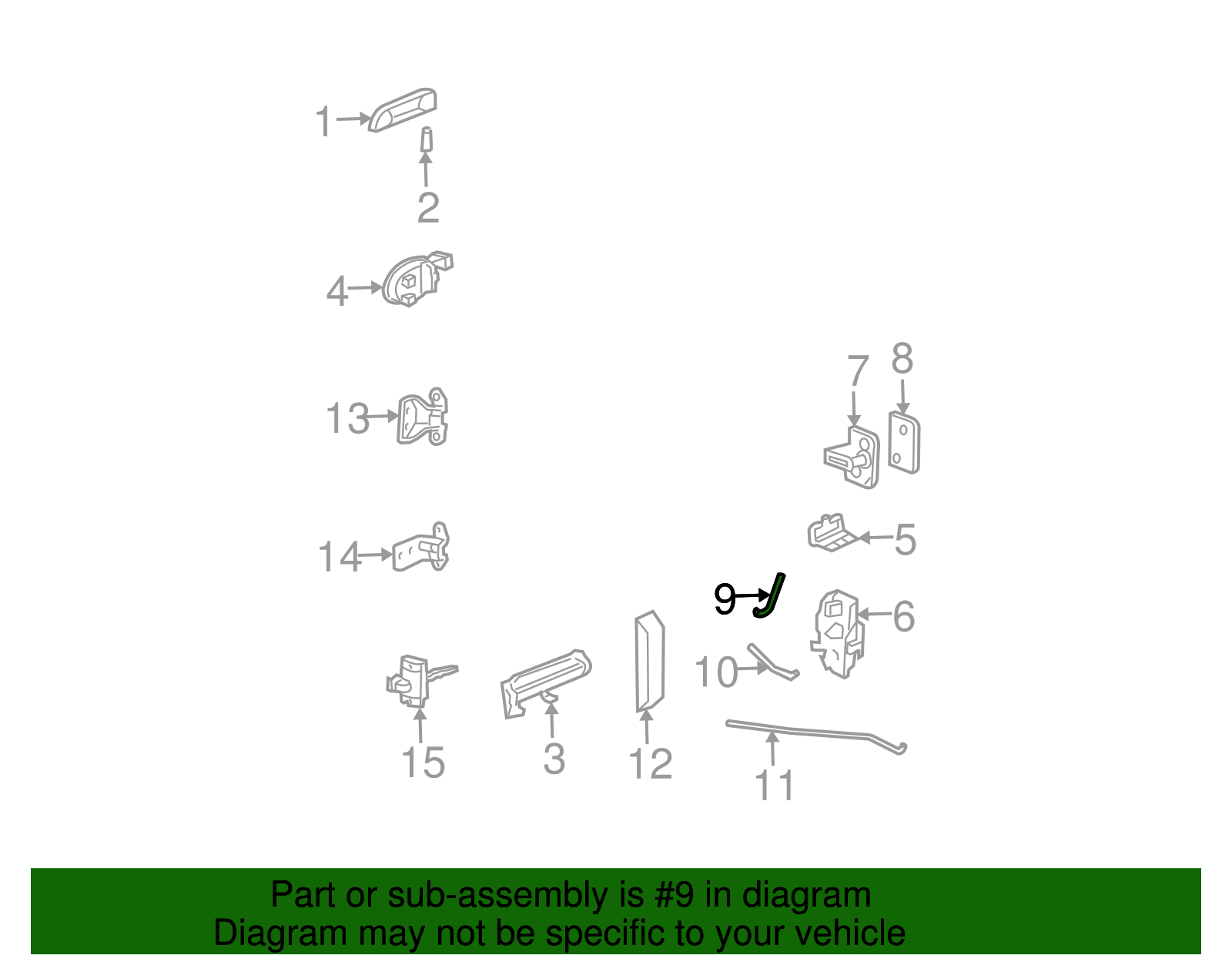 Rod - GM (10376223)