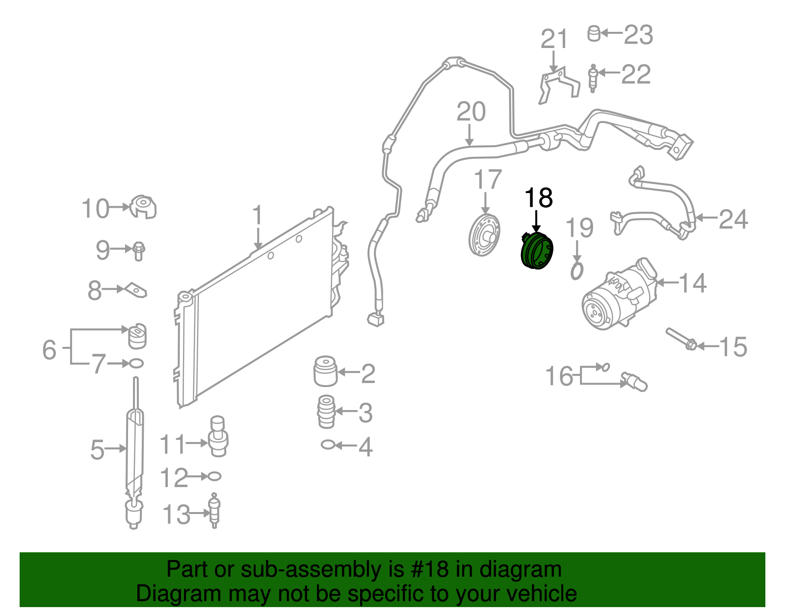 Coil, A/C Clu - GM (93181006)