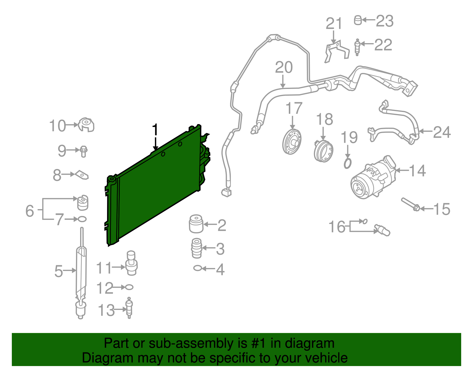 F (S)Condenser - GM (93178958)