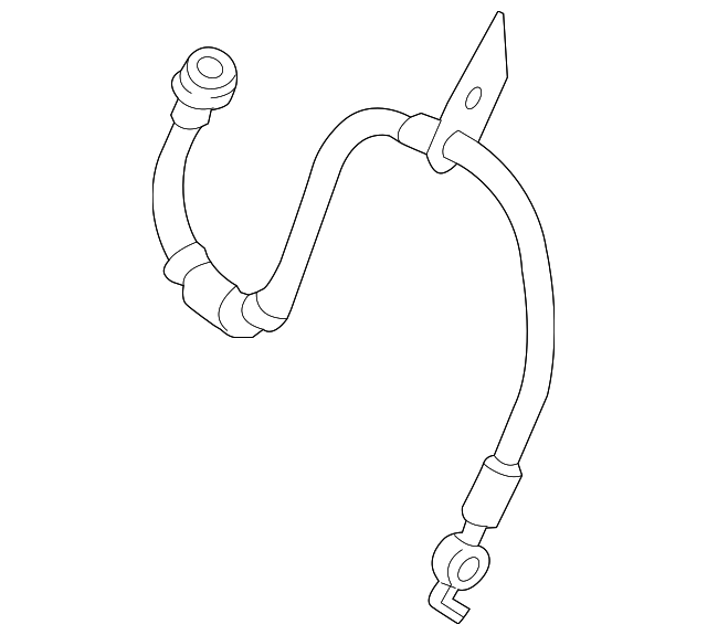 Flex Hose - Ford (HG9Z-2078-F)
