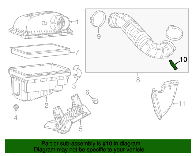 Air Intake Temp Sensor Mopar (5149279AC) Mopar America