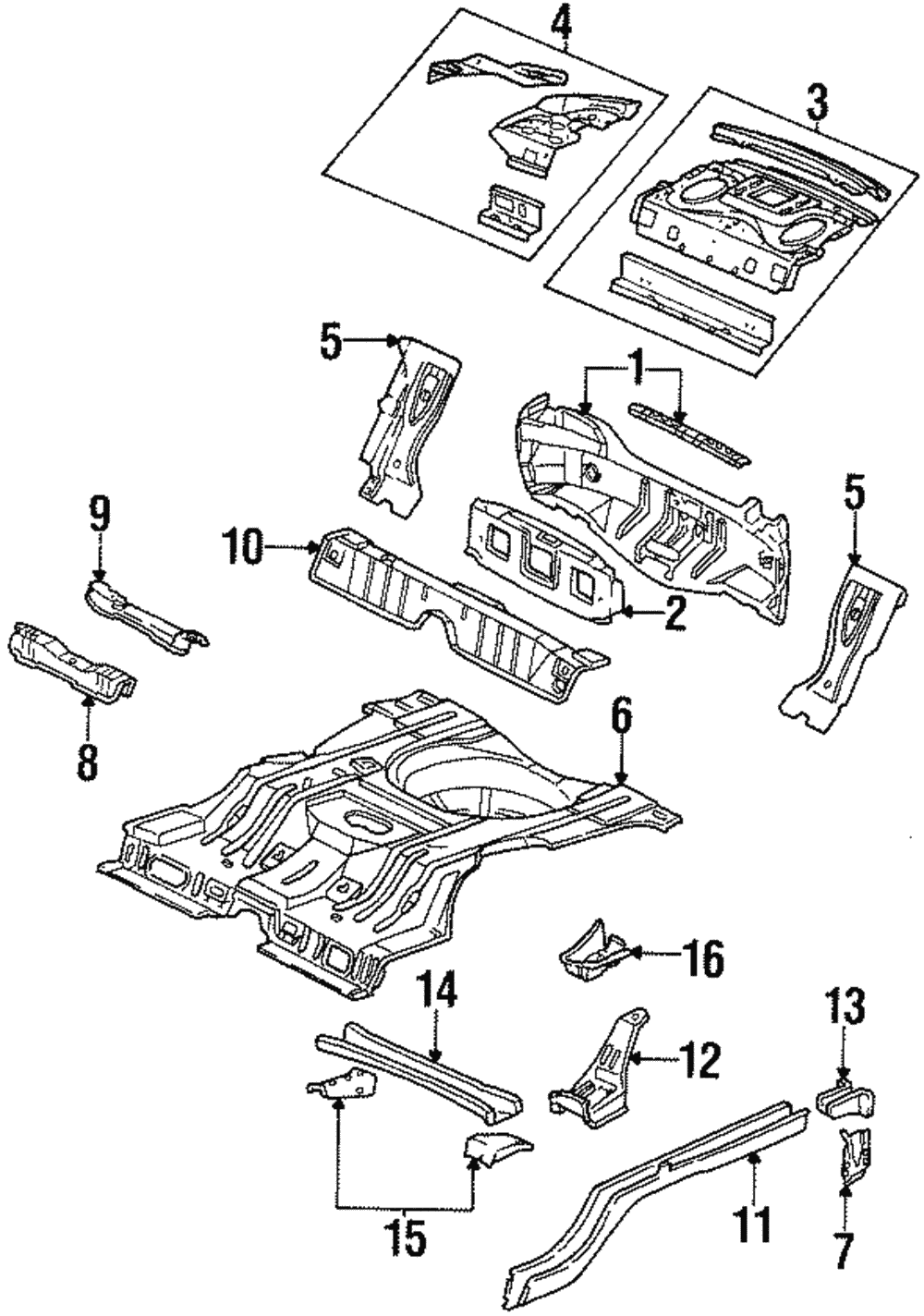 Extension Assembly, R/Wdo Panel - GM (88896460)