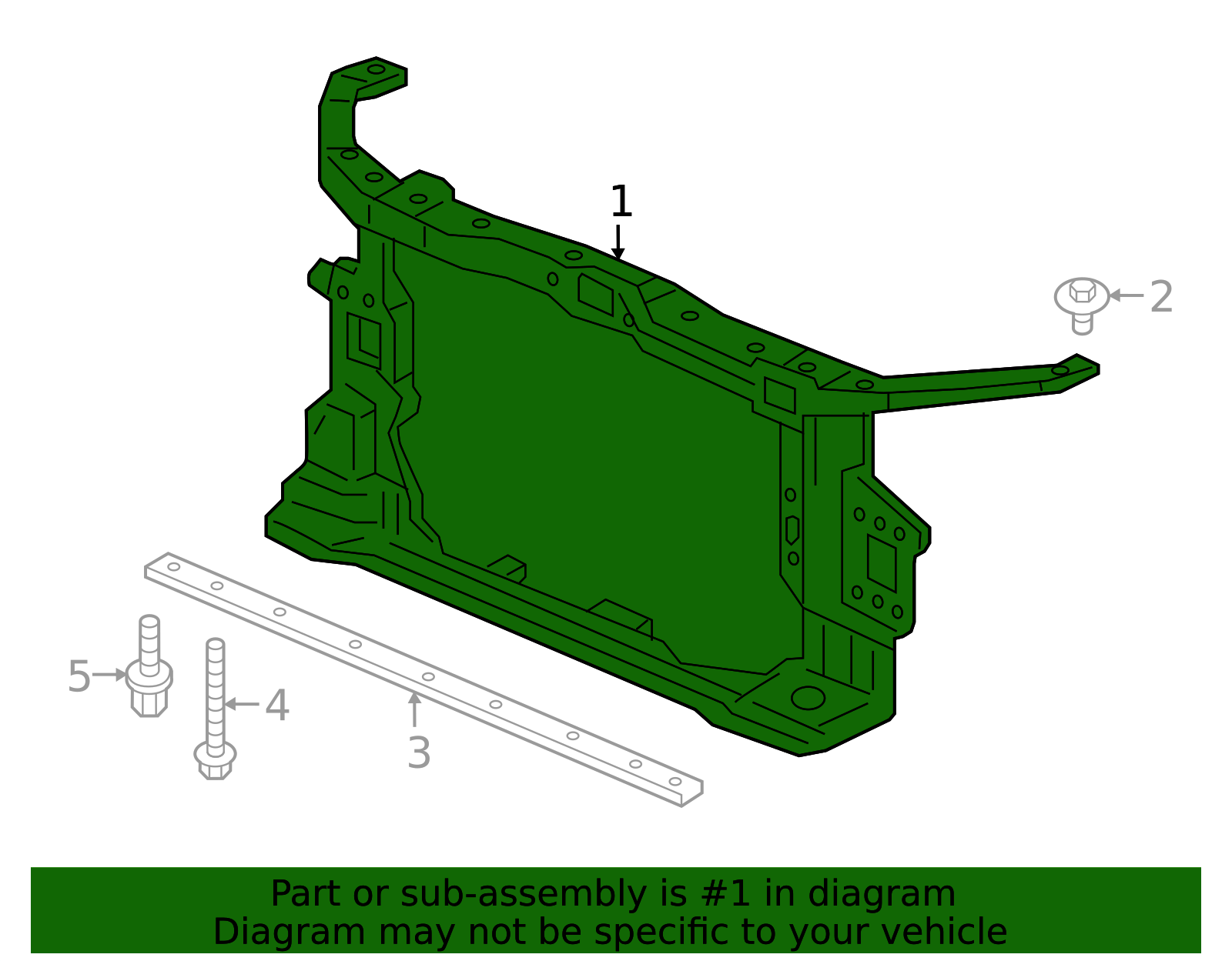 2016-2021 Honda Civic Bulkhead Assembly Front 71410-TBA-A51 | hondapartswd
