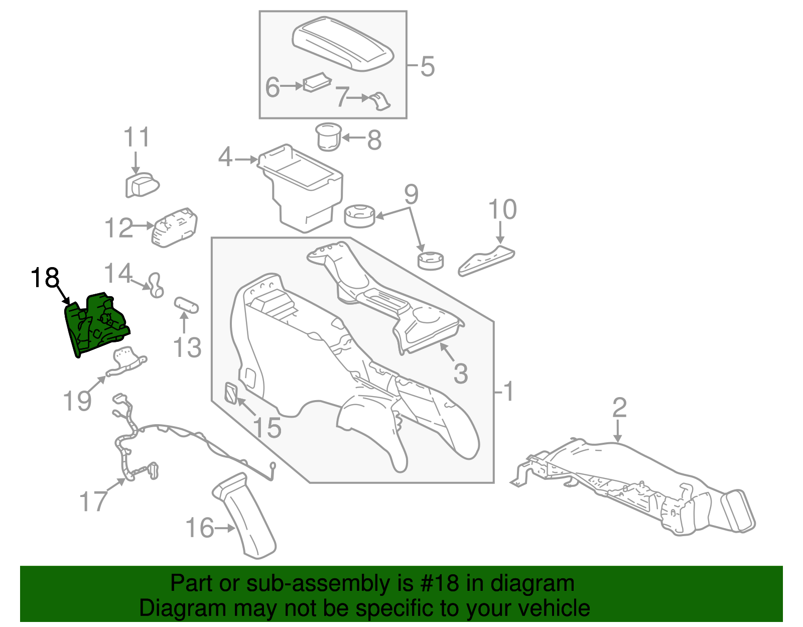 Rear Panel - GM (89044999)