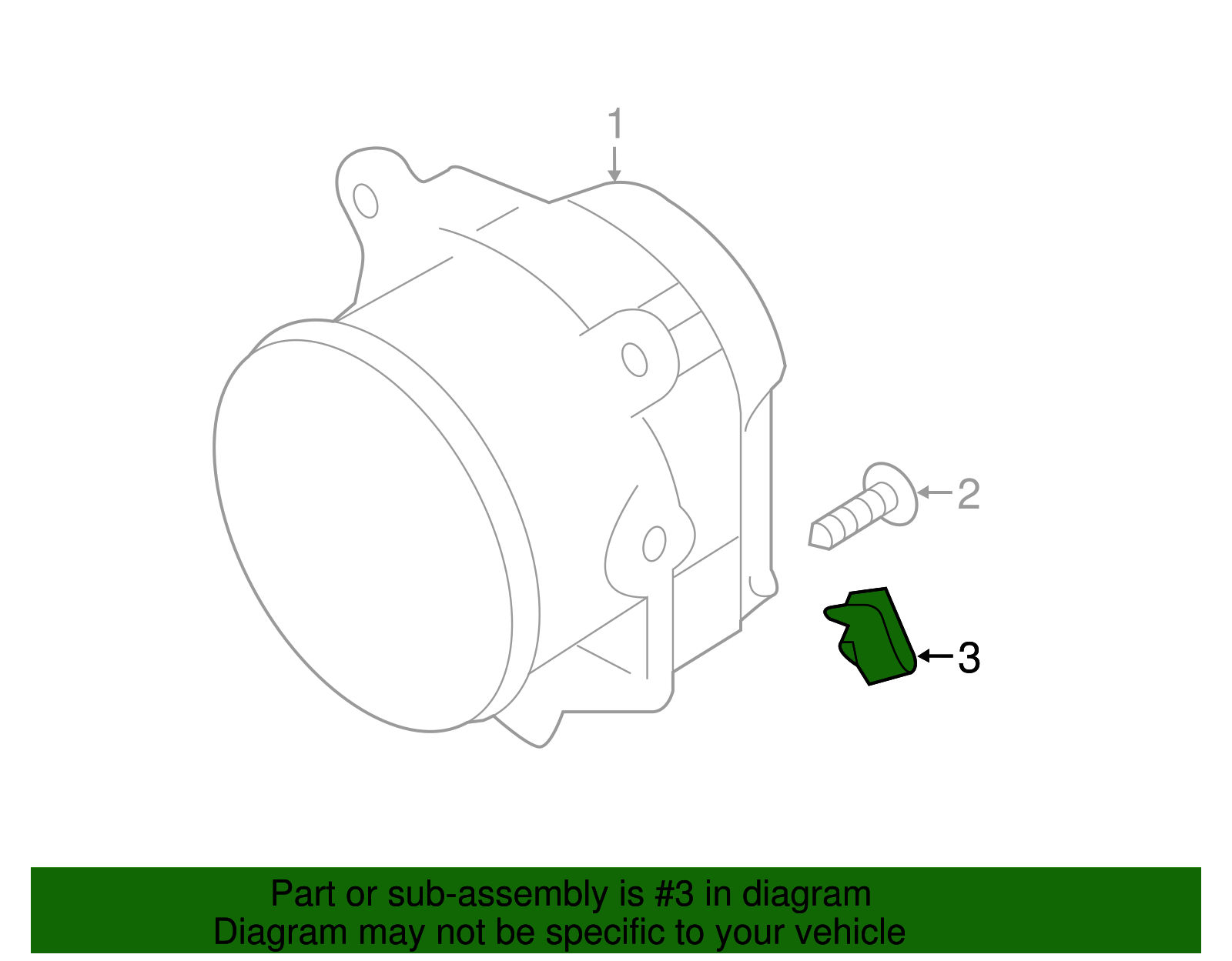 Fog Lamp Clip - Scion (SU003-02893)