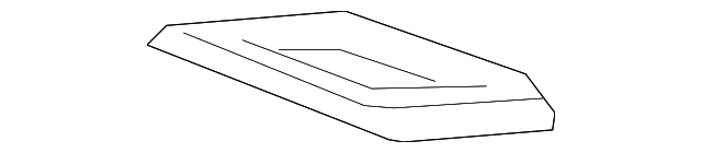 Seat Belt Cover Bezel - GM (88948887)