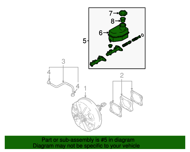 585102D200 Master Cylinder 20042006 Hyundai Elantra World OEM