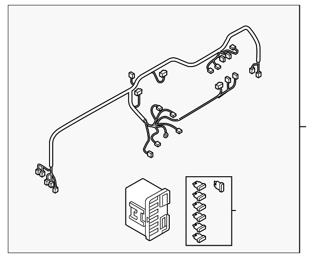 20132015 Mazda MX5 Miata Wire Harness NP1667030