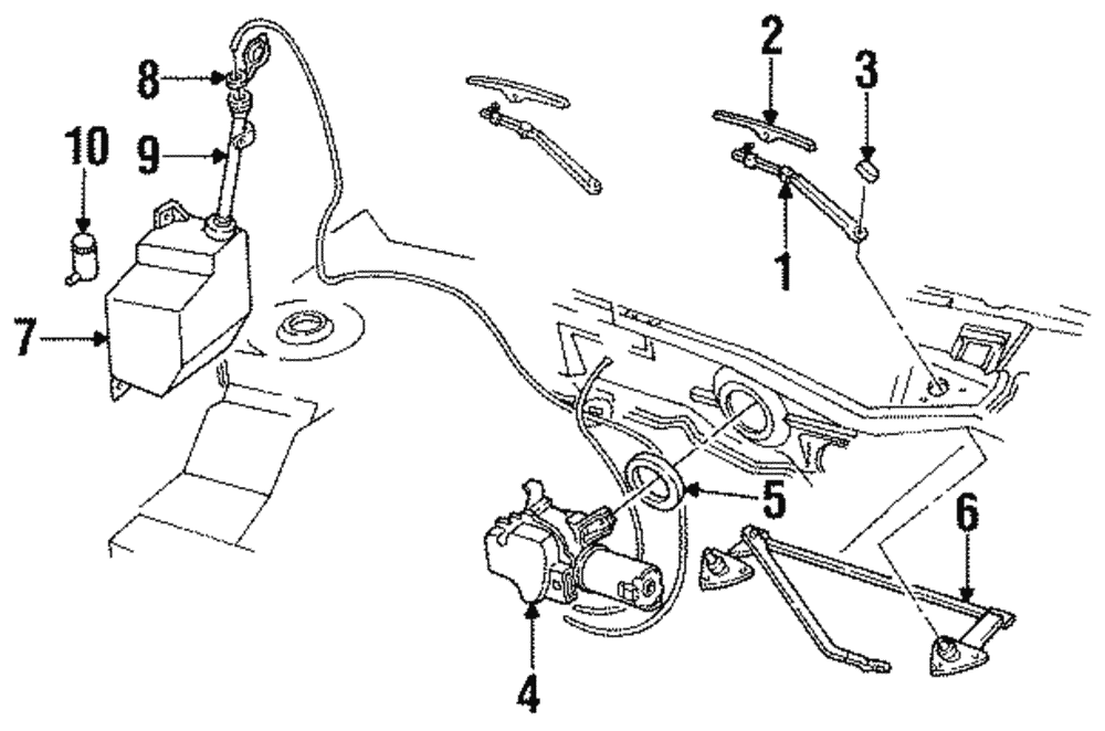 Motor - GM (88961293)