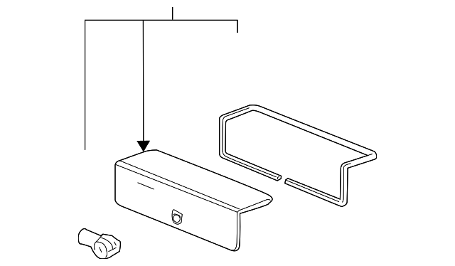 Lid Assembly, Cargo Box Stow Box - GM (88980243)