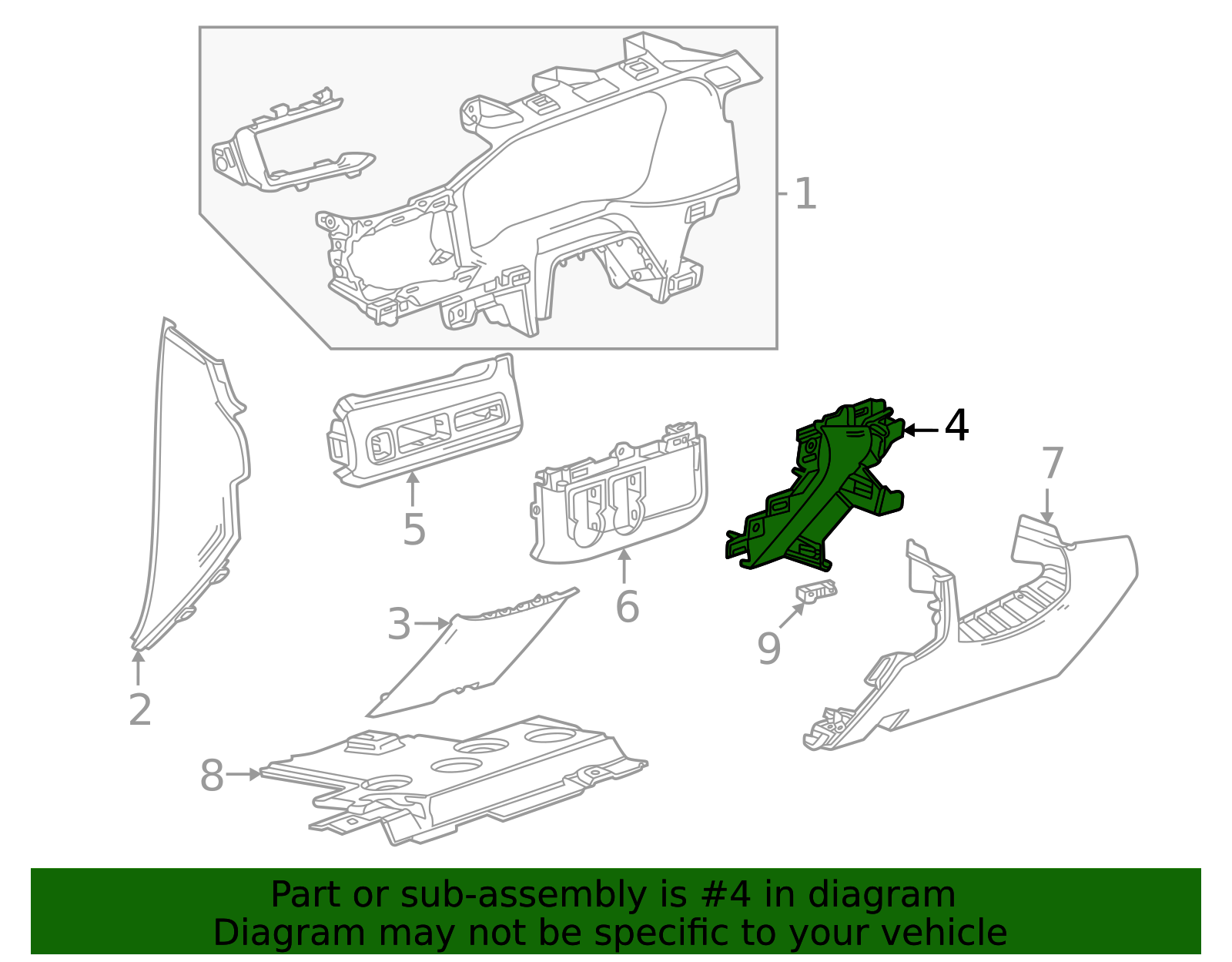 Lower Trim - GM (84312139)