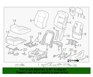 2014-2019 GM OEM NEW GM 14-19 Chevrolet Silverado Sierra Driver Seat ...