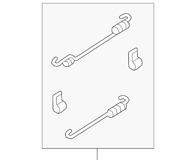 Ford CP9Z2A225A Repair Kit 20122018 Ford Focus OEM Ford Parts