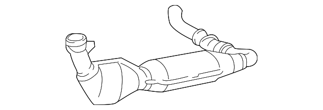 Catalytic Converter - Ford (YL3Z-5E212-HA)
