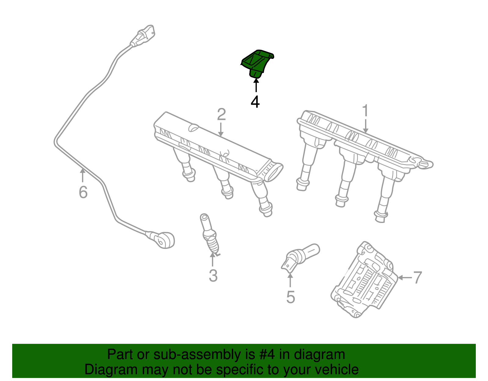 Engine Camshaft Position Sensor - GM (9118140)