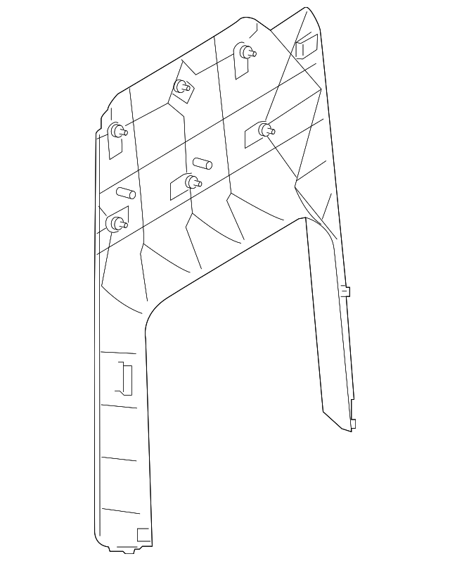 90774038009051 Window Trim 20192023 MercedesBenz MercedesBenz