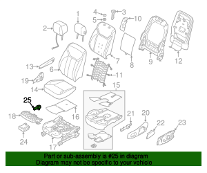 Genuine OEM Position Sensor Part# LR087679 Fits 2017-2021 Land Rover ...