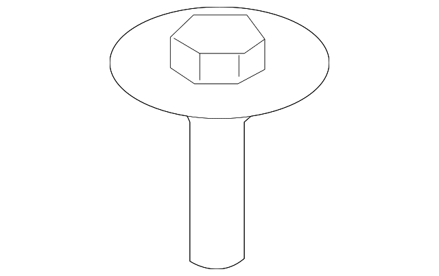 M6x1x27 Multi-Purpose Bolt - GM (11609685)
