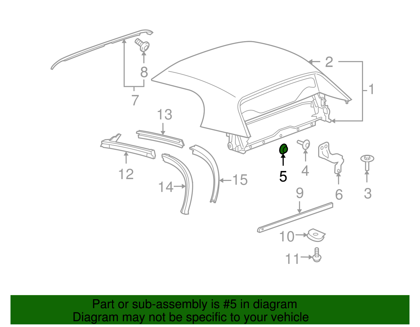 Multi-Purpose Nut - GM (11609684)