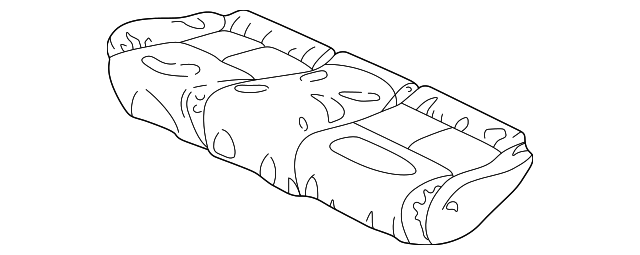 Cover Assembly, R/Seat Cushion                   *Neutral - GM (12459164)