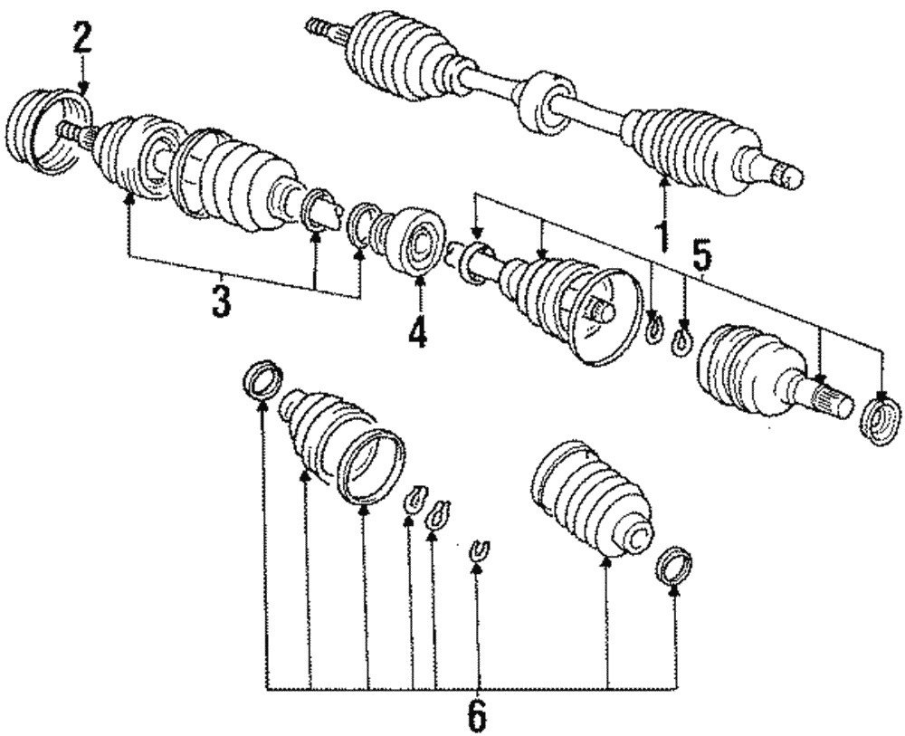 Axle Assembly - Toyota (43420-01031-84)