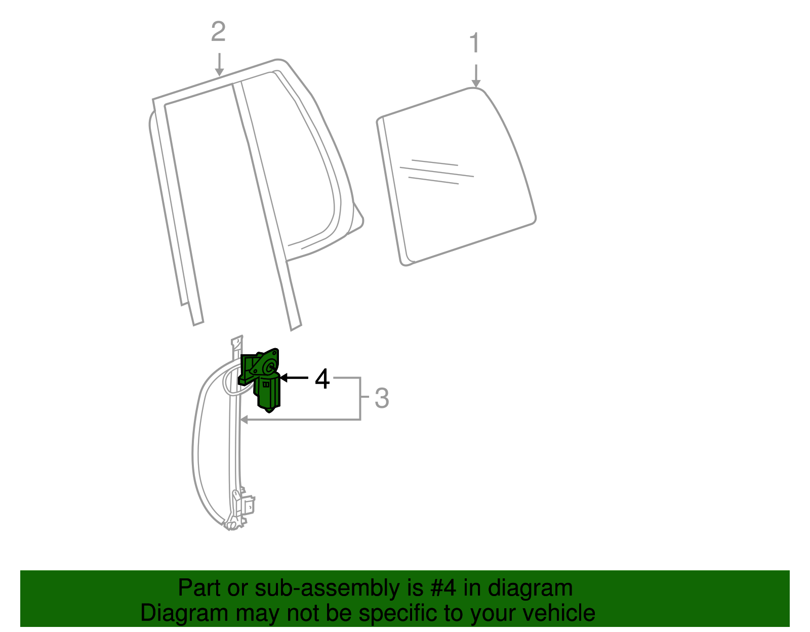 Window Motor - GM (88980705)