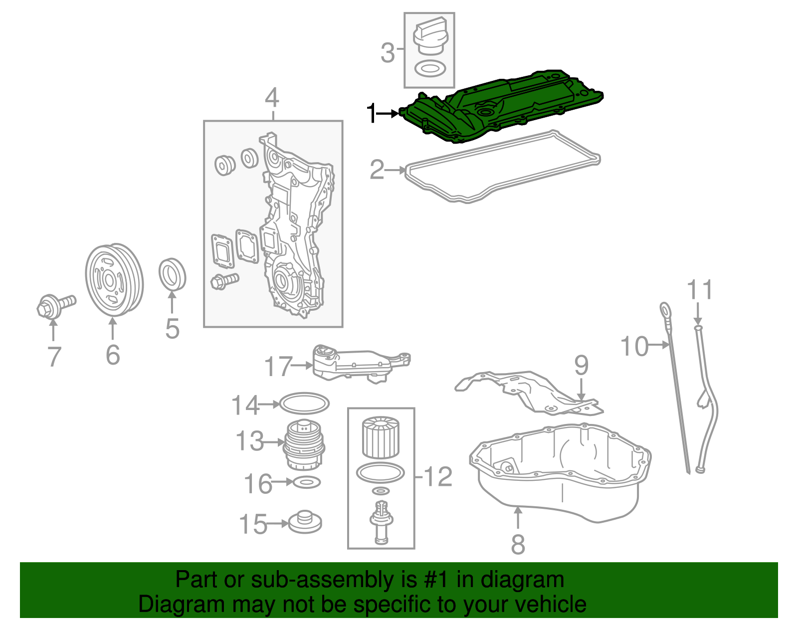 Valve Cover - Scion (11201-0V010)